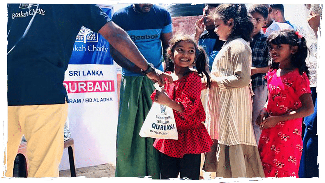 Donazioni Kurban distribuite in Sri Lanka
