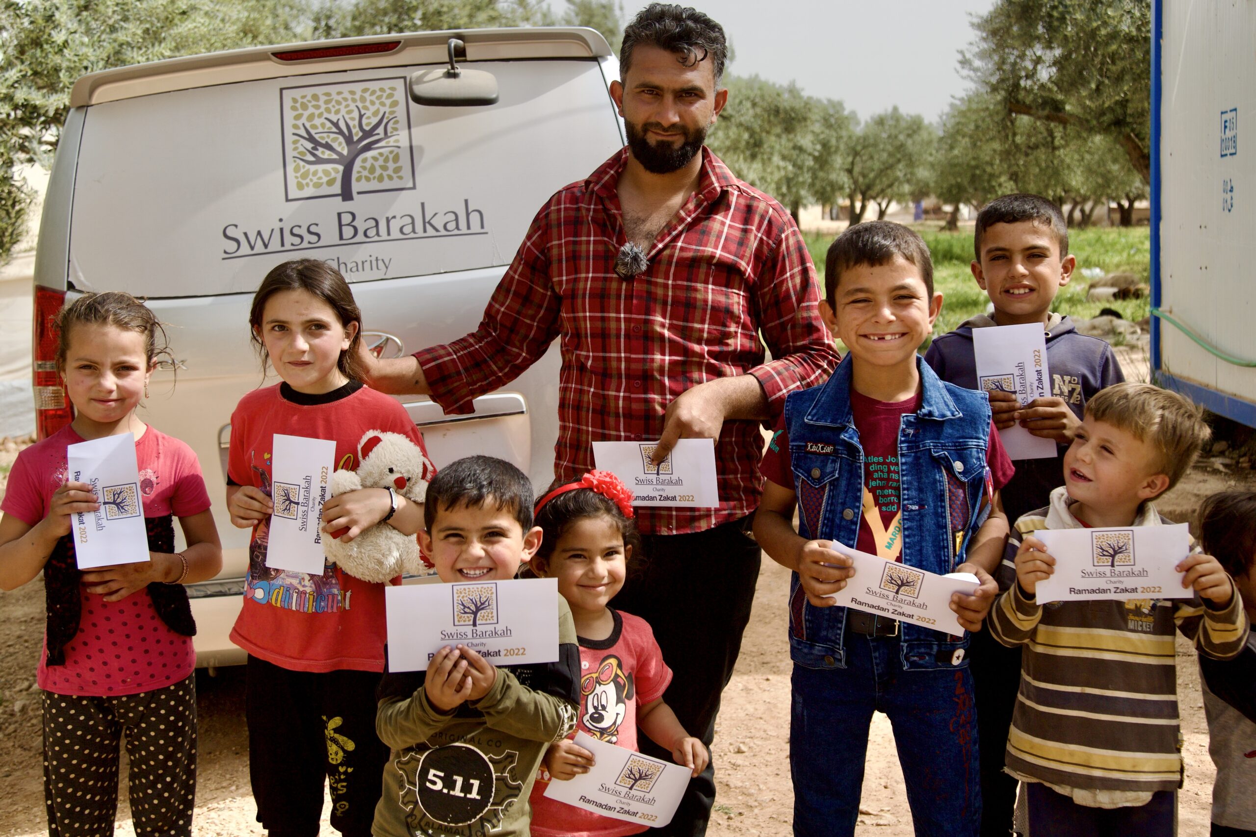 Donazioni di zakat da parte di Barakah charity