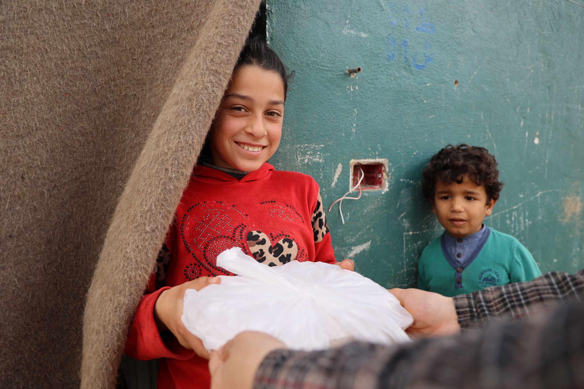 Distribuzione di iftar a Gaza